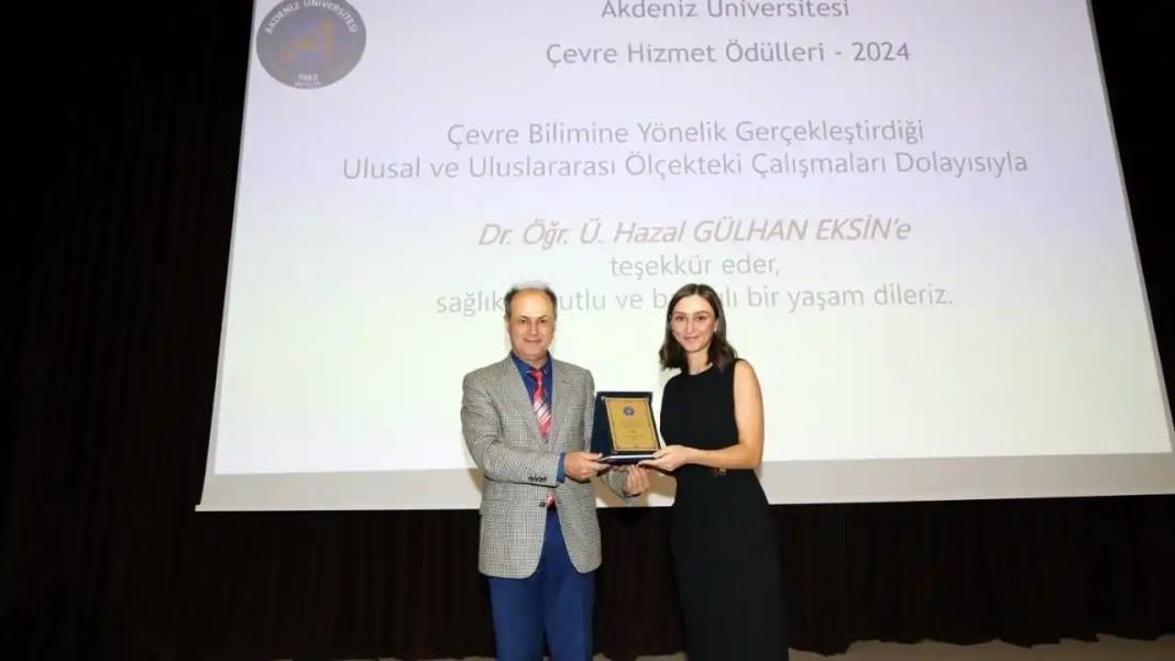 Akdeniz Üniversitesi’nde 27. Çevre Hizmet Ödülleri Sahiplerini Buldu 10